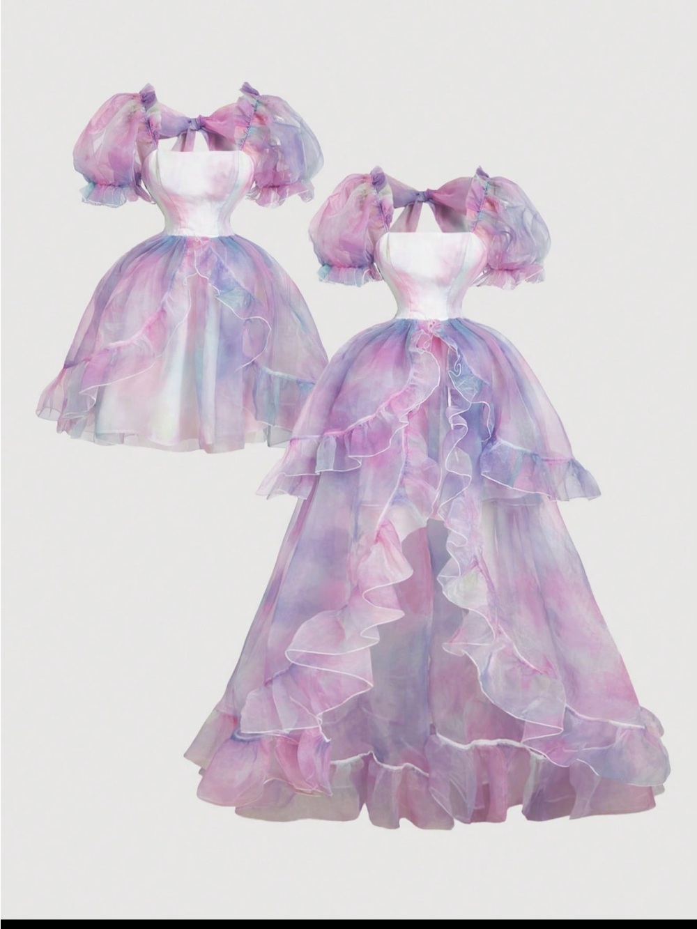 Pastel Pink & Purple Dress - NWT